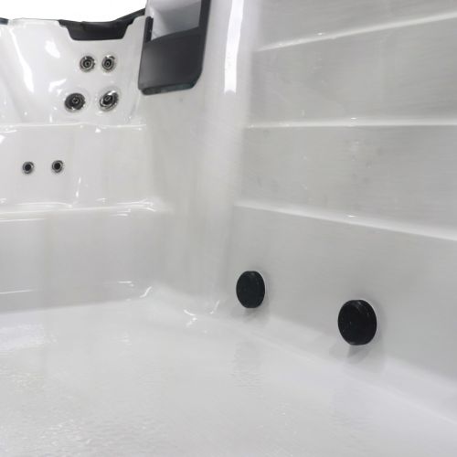 OUTDOORPOOL SWIMSPA +AD +ST IBIZA sterling silver 400x228x131 cm