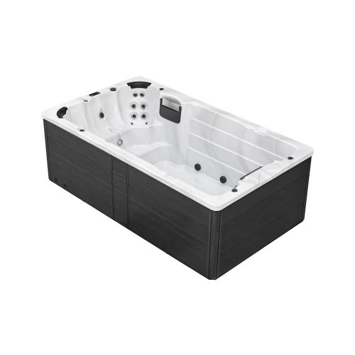 OUTDOORPOOL SWIMSPA +AD +ST IBIZA sterling silver 400x228x131 cm