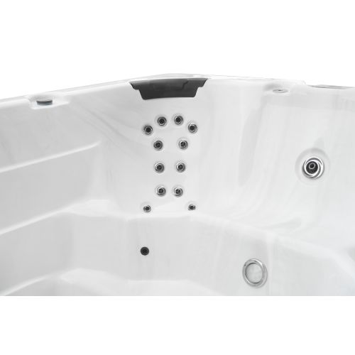 OUTDOORPOOL SWIMSPA +AD +ST IBIZA sterling silver 400x228x131 cm