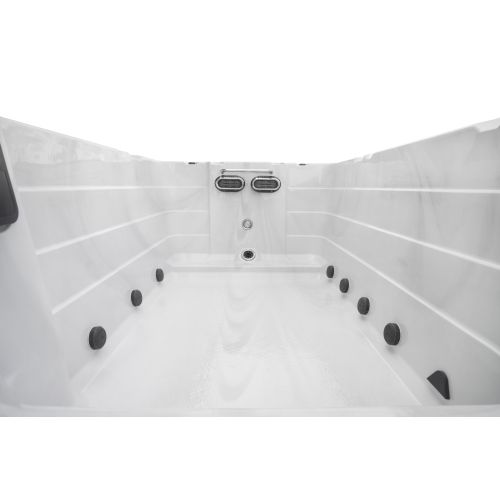 OUTDOORPOOL SWIMSPA +AD +ST IBIZA sterling silver 400x228x131 cm