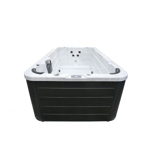 OUTDOORPOOL SWIMSPA +AD +ST MENORCA sterling silver 450x228x131 cm