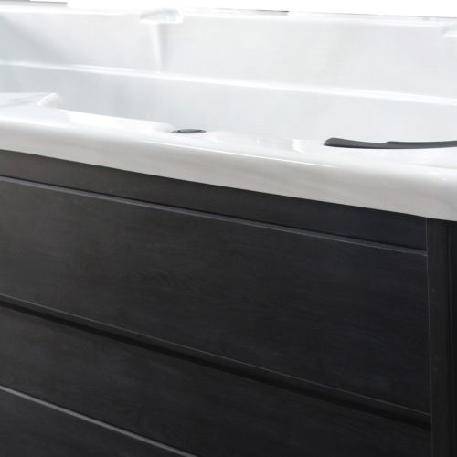 OUTDOORPOOL SWIMSPA +AD +ST MENORCA sterling silver 450x228x131 cm