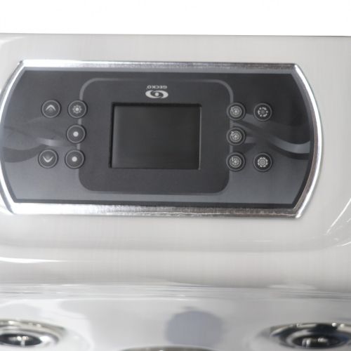 OUTDOORPOOL SWIMSPA +AD +ST MENORCA sterling silver 450x228x131 cm