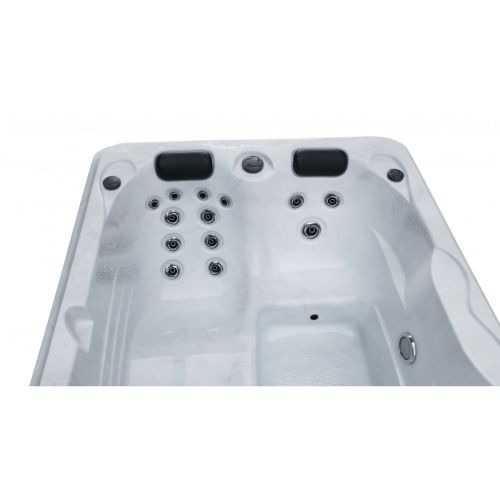 OUTDOORPOOL DIABLO +AD+ST  sterling silver 210x160x80 cm