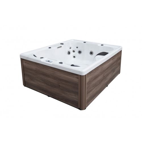 OUTDOORPOOL CATANIA +AD WHITE MARBLE 210x180x82 cm