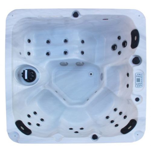 OUTDOORPOOL PALMA +AD +ST white 190x190x86 cm