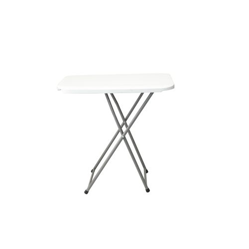 Tisch klappbar weiß  75x50x(56-73) cm