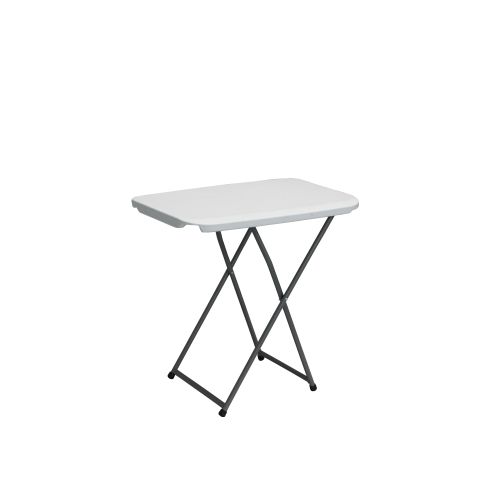 Tisch klappbar weiß  75x50x(56-73) cm