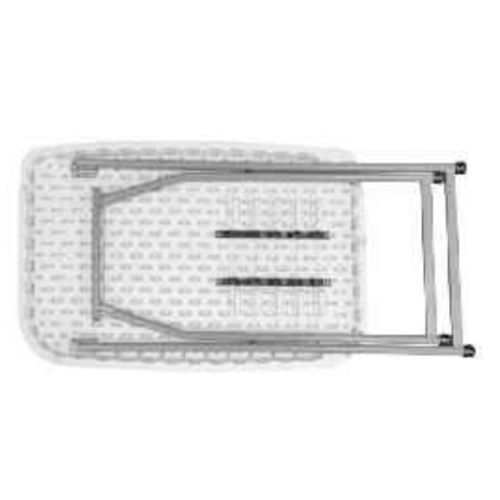 Tisch klappbar weiß  75x50x(56-73) cm