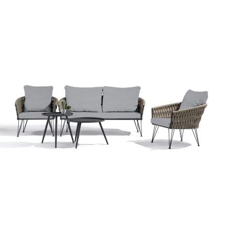 4 piece garden lounge set hot sale
