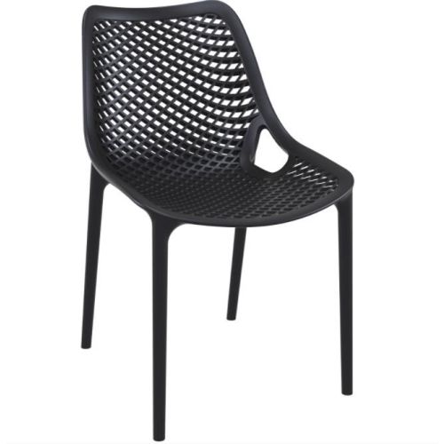 Outdoorsessel schwarz (VE4)