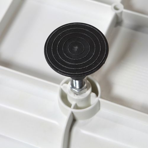 Sanotechnik - SMC 90 íves zuhanytálca, előlappal R550