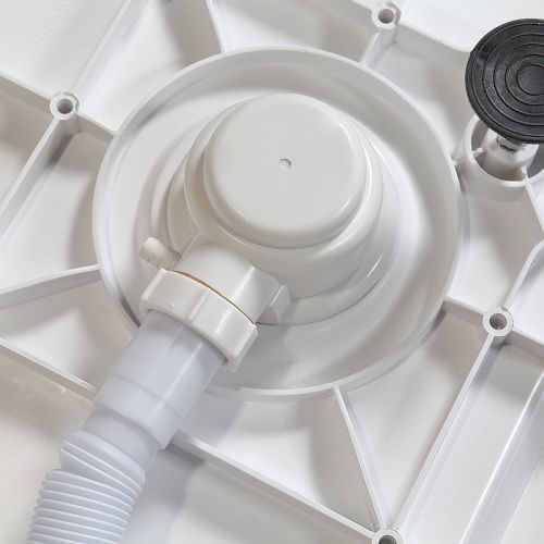 Sanotechnik - SMC tuš kad s sifonom 90x90x14cm