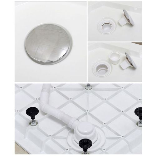 Sanotechnik - SMC tuš kad s sifonom 90x90x14cm