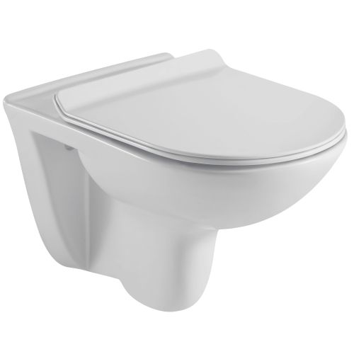 FARO WC bez ruba za ispiranje uključujući WC sjedalo