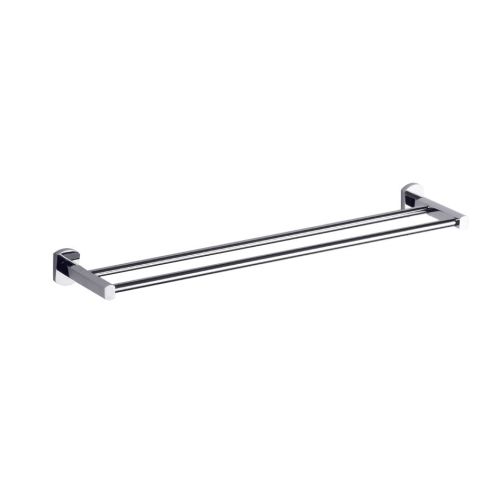 NICOLE dupla törülközőtartó króm