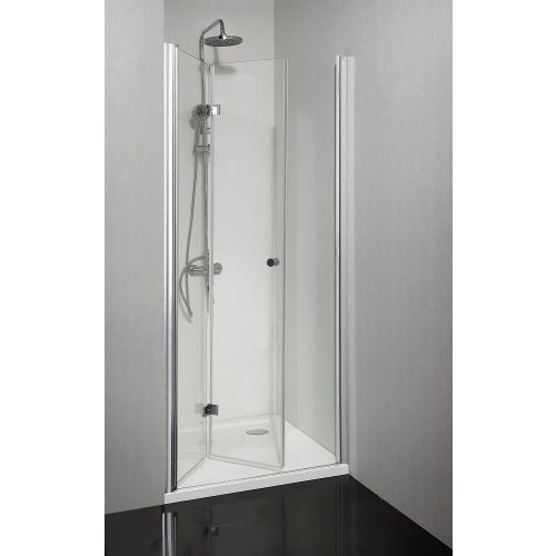 Falttüre f.DK, chrom 87-89x195cm