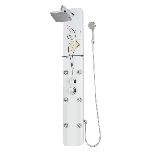 *Tuš masažni panel CASTELO Staklo