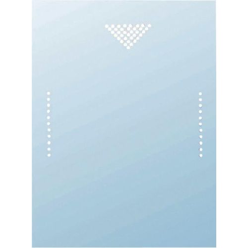 Közvetett megvilágítású tükör 60x80cm