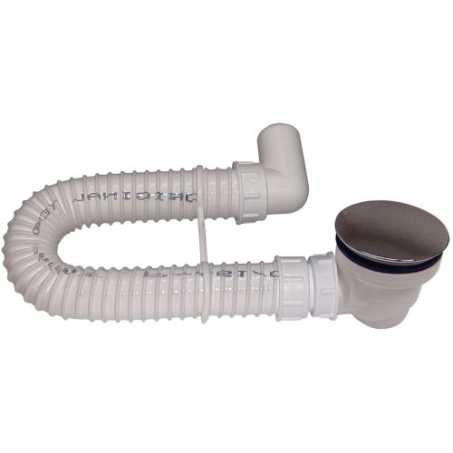 BT-Siphon LUX 90mm m.flex.Schlauch