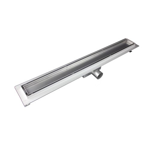 Tuš žlijeb 70cm Nirosta krom izgled