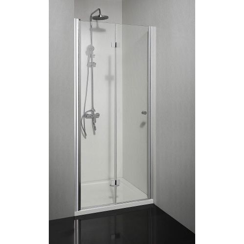 Zložljiva vrata za tuš kabino krom 77x195cm