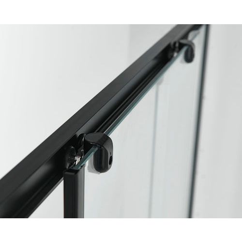 Schiebetüre schwarz 98-102x195cm Soft Close