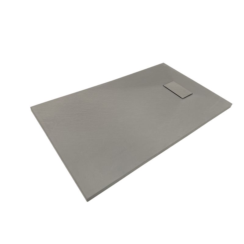 Sanotechnik - Schneidbare SMC Brausetasse 120x80cm grau