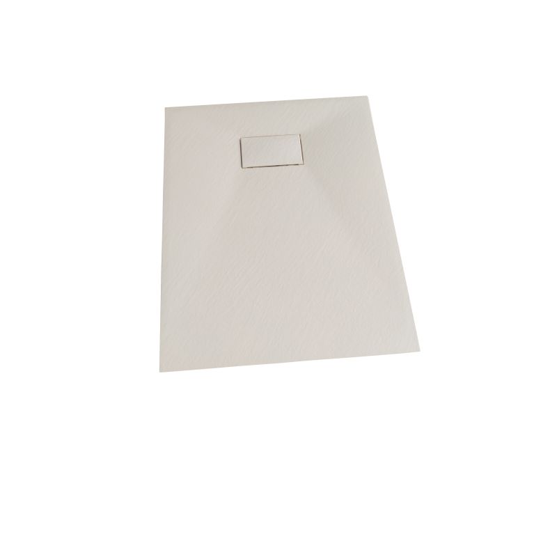 Sanotechnik - Schneidbare SMC Brausetasse 120x90cm weiß