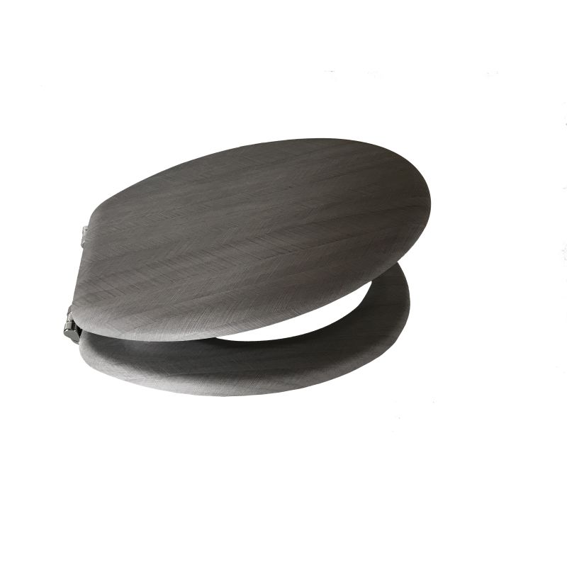 Sanotechnik - WC Sitz MDF-HOLZ mit Holz Dekor helll