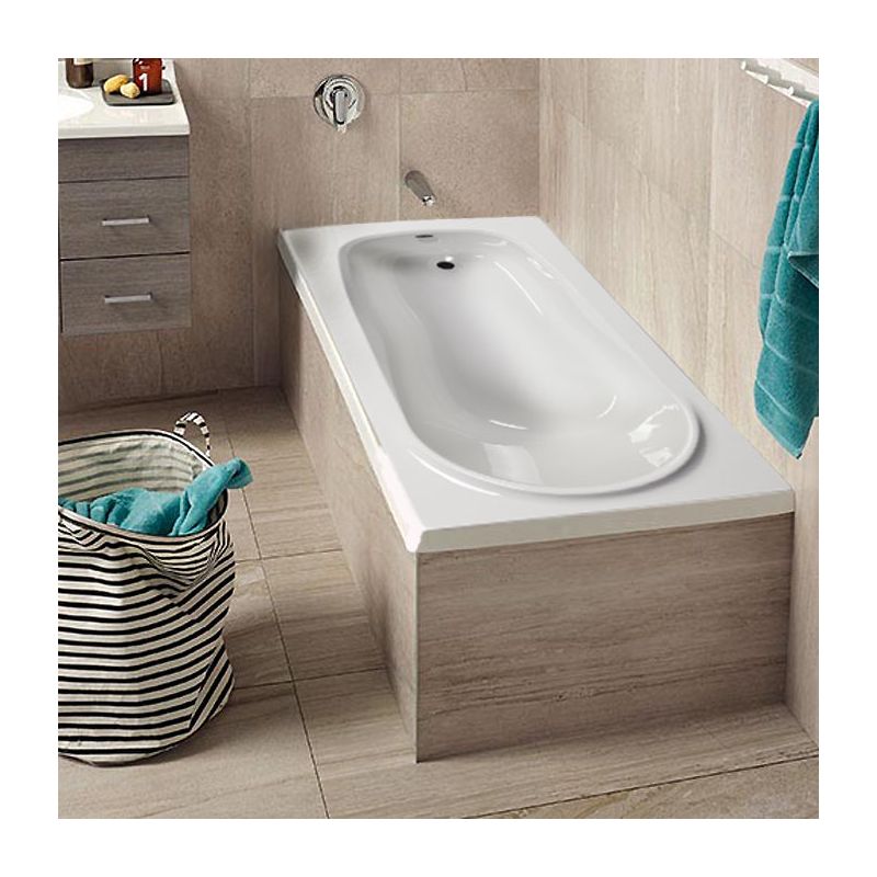 ALEA kopalna kad, 140x70cm, bela (ALBA)