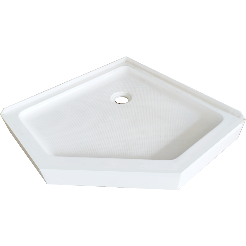 Sanotechnik - Petougao tuš čaša 90x90x15cm bijela