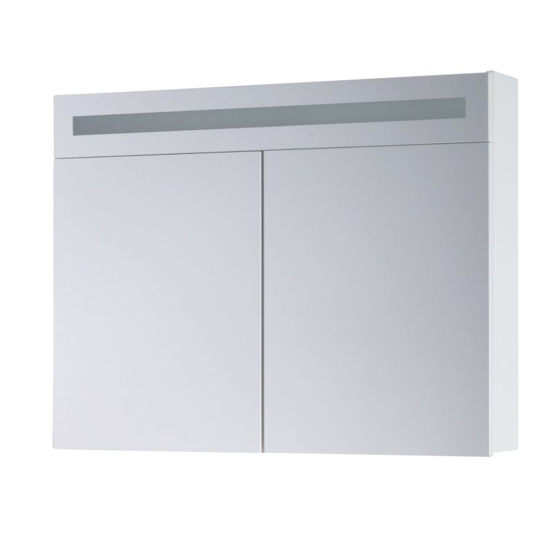 FIORA 90cm Ogledalo s ormarom bijelo