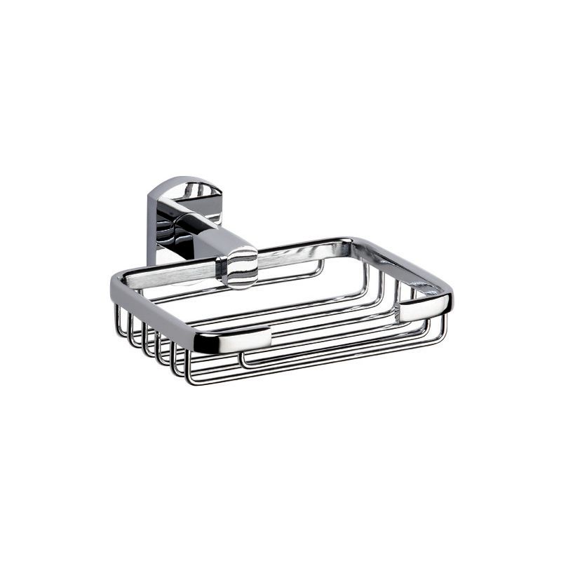 NICOLE Seifenhalter groß chrom