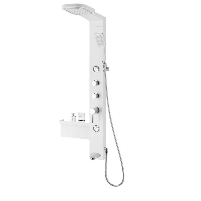 Tuš masažni panel IBIZA bela