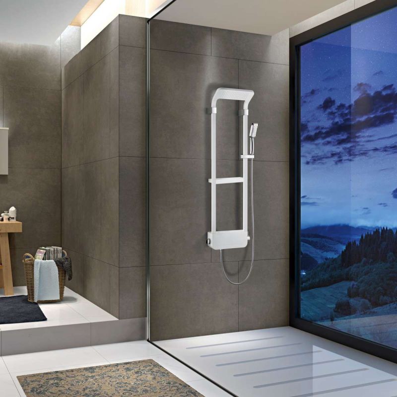 Tuš masažni panel MALAGA bela