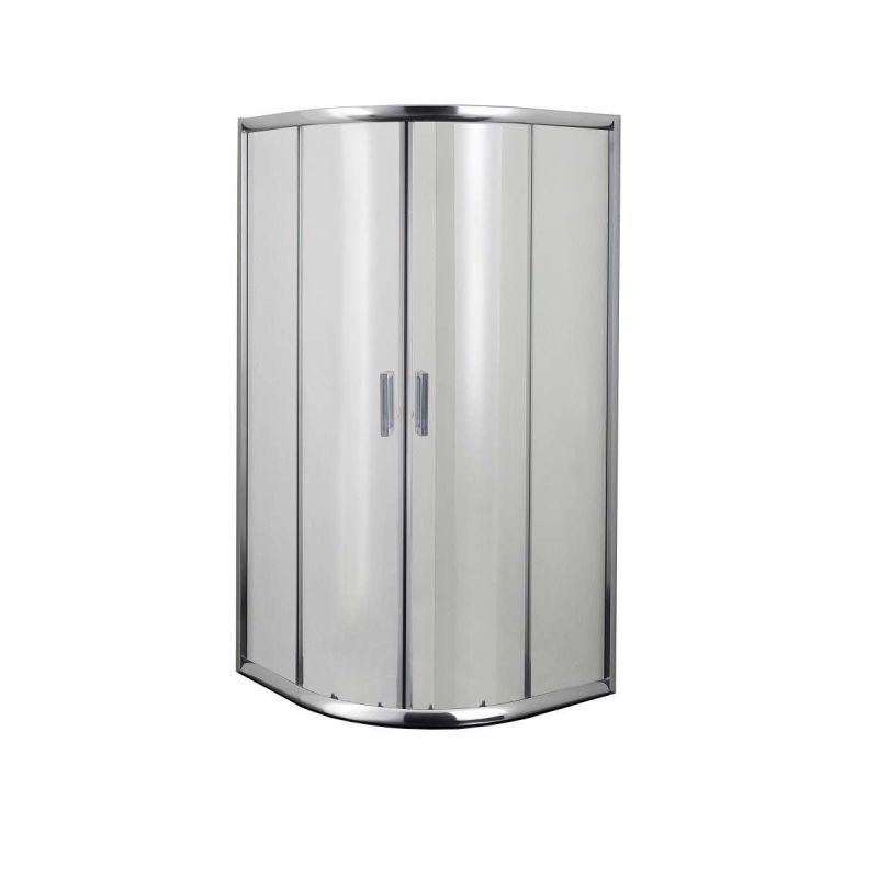 Sanotechnik - *Runddusche m.2 Schiebet. chrom 89-90x89-90x190cm Easy-Clean