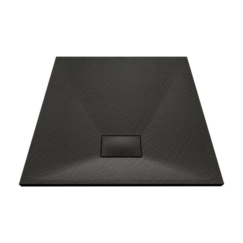 Schneidbare SMC Brausetasse 90x90cm schwarz