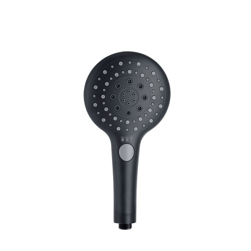 Kézizuhany matt fekete 13cm 3 funkció