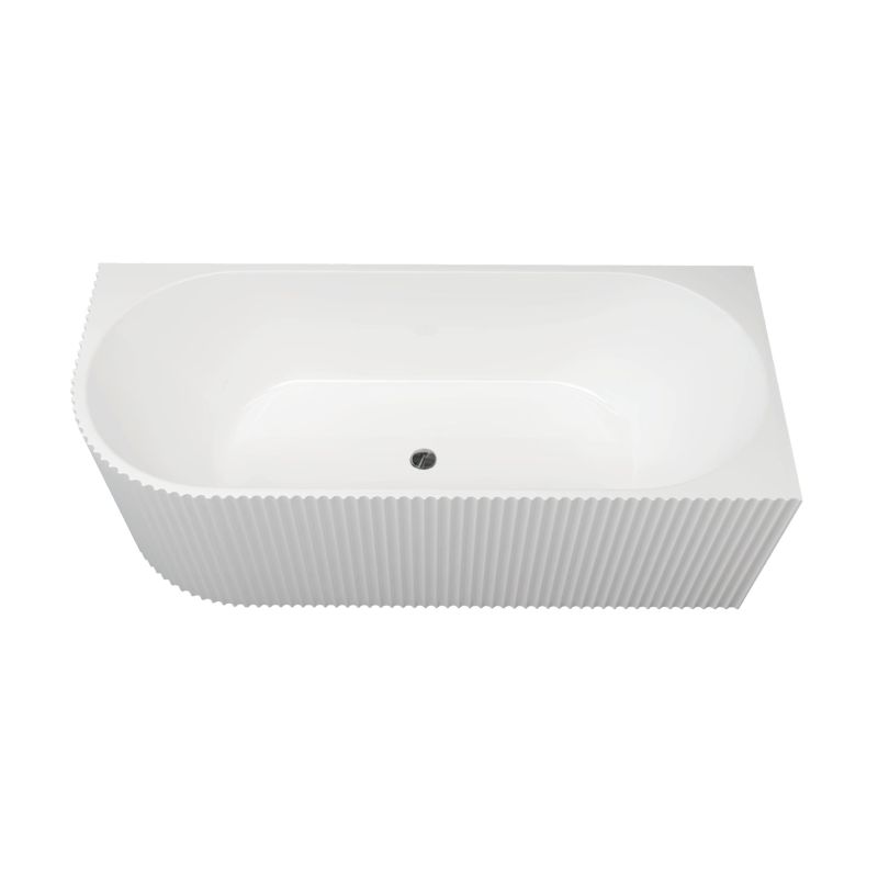 BALI RECHTS Acryl Badewanne 170x80x56cm weiss