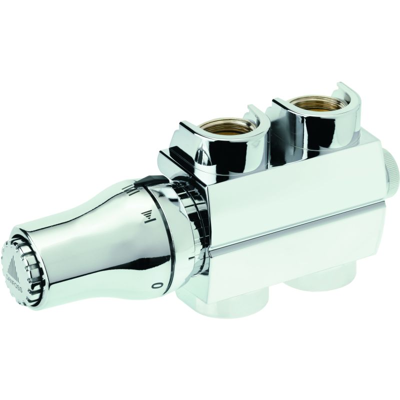 CHROME PASSAGE priključni set za kopalniške radiatorje