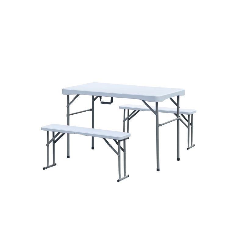 Sanotechnik - Biergarniturset klappbar 113x61x74 cm