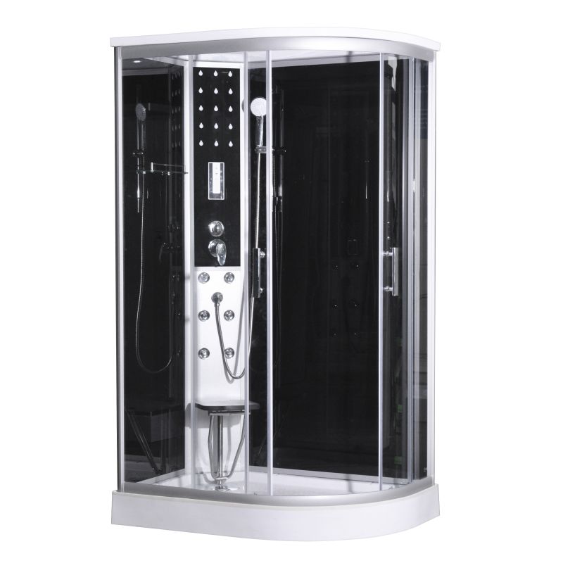 Sanotechnik - Kompletna tuš kabina VARIO leva 80x120x215cm Quick-Line