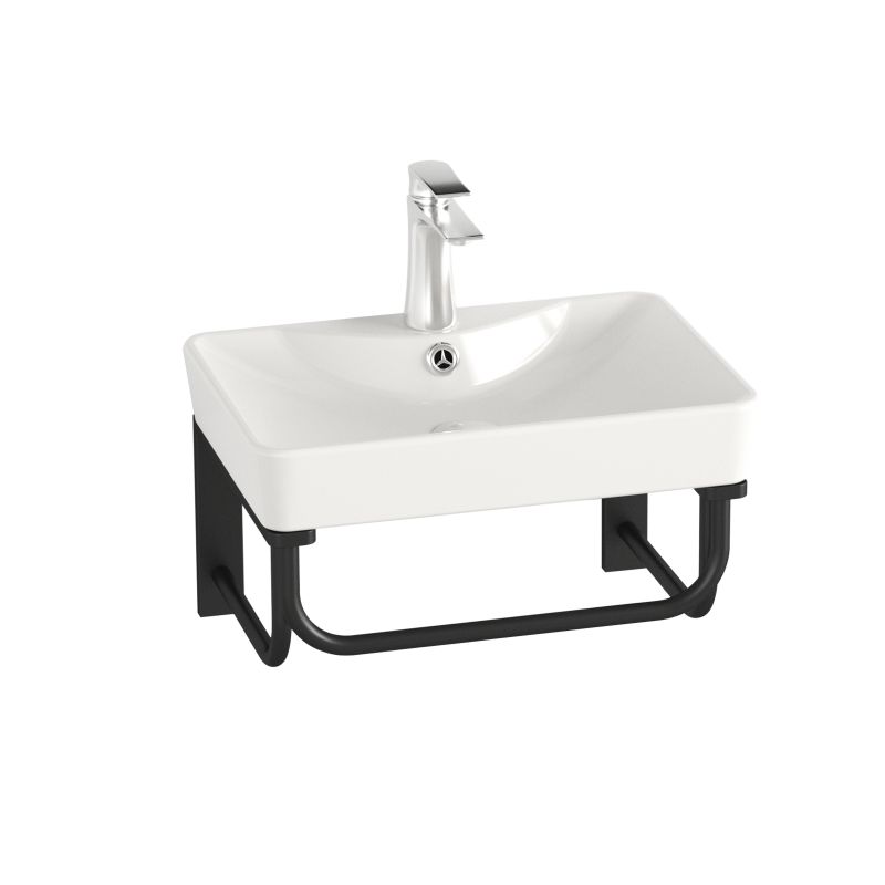 "DELTA 41 Waschbecken-Konsolenset mit Spiegel und Ablage"