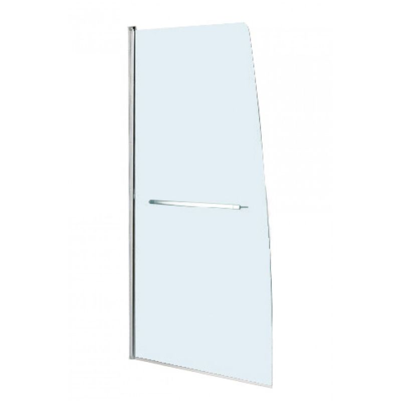 Sanotechnik - Pregradni zid za kadu 85x150cm 6mm krom