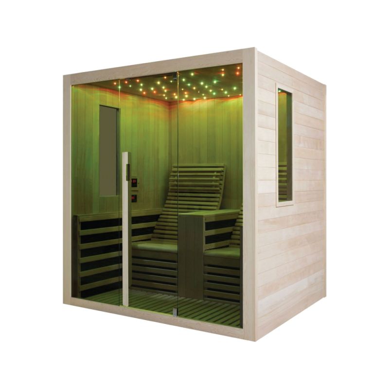 Sanotechnik - CARBON 2 Infrarotkabine für 2 Personen 180x150x195 cm