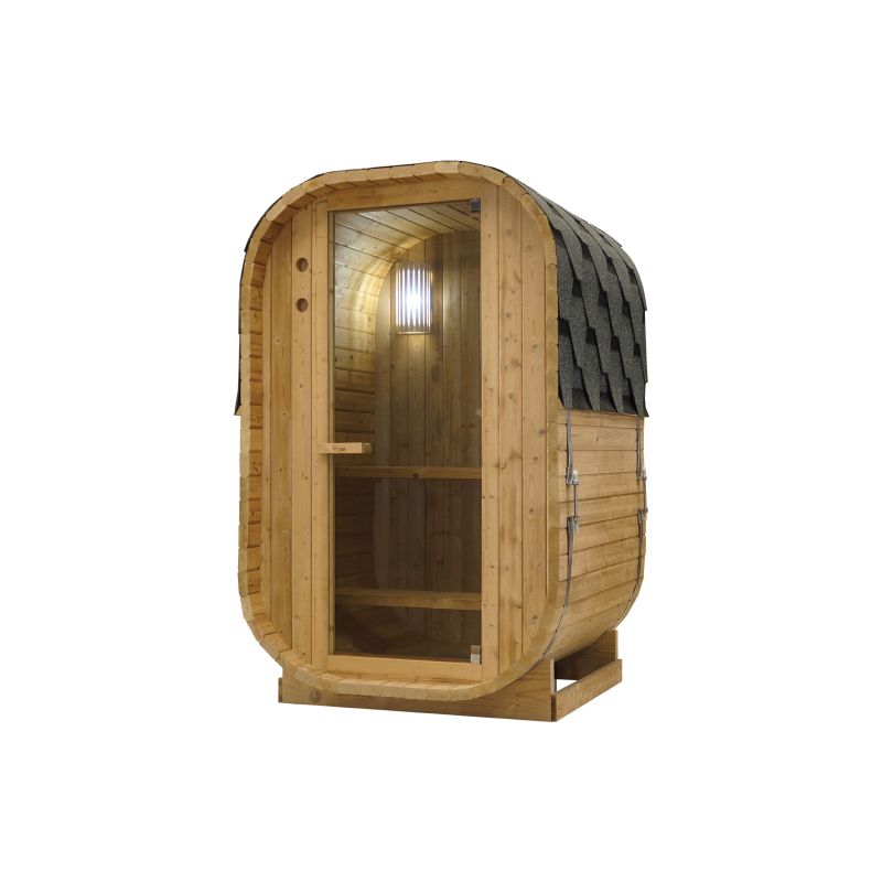 Sanotechnik - LINDHOLM Zunanja savna za 1–2 osebi 128,2x120x194 cm