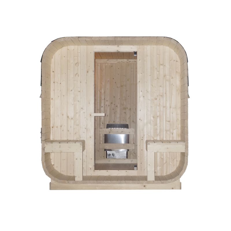Sanotechnik - GÖTEBORG Außensauna für 4 Personen 188,2x220x194 cm