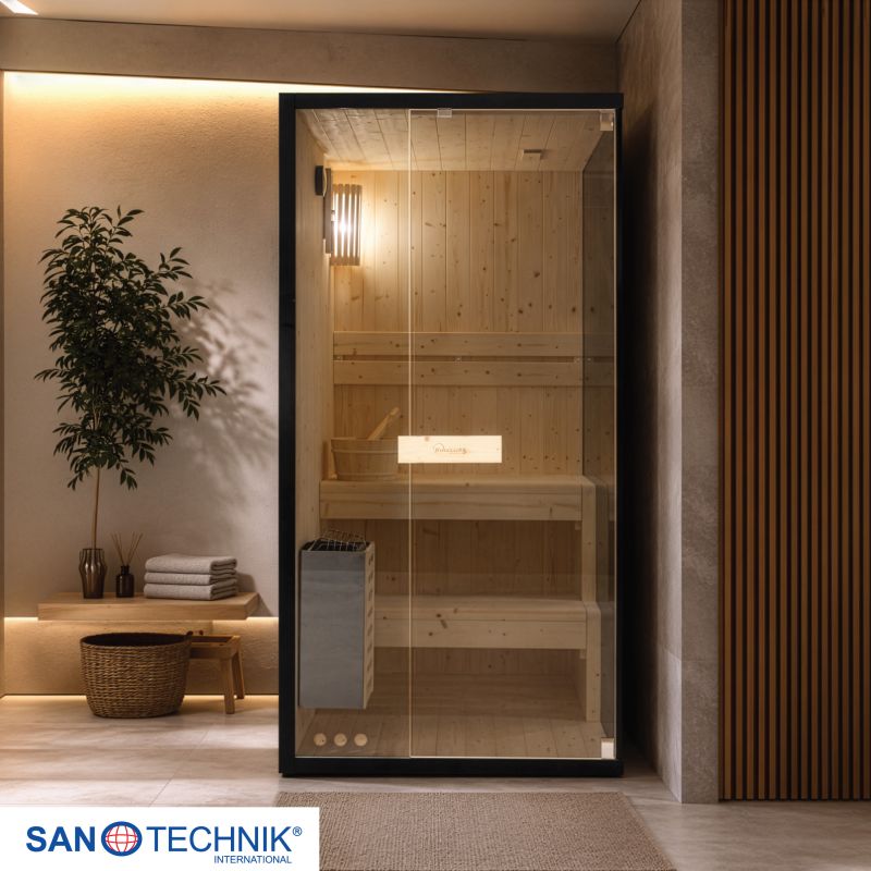 Sanotechnik - FALUN S Sauna za 1 osobu 100x120x200 cm