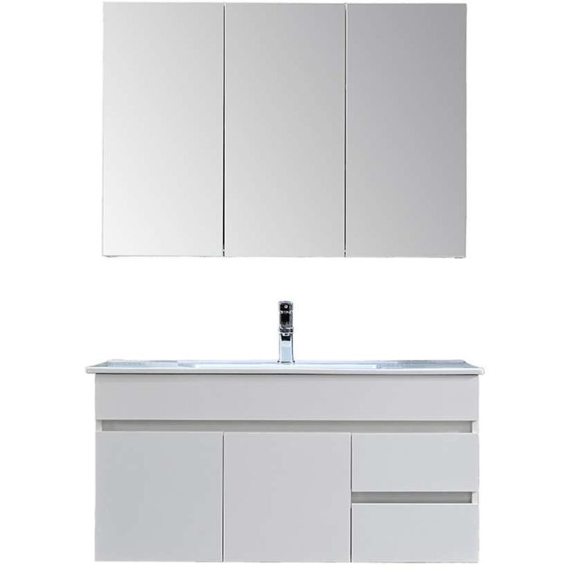 Badezimmerset Belluno weiss